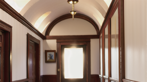 コリドールを活用したインテリアコーディネート