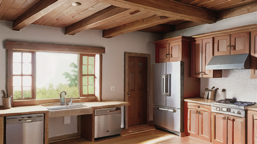 大屋根を生かしたインテリア