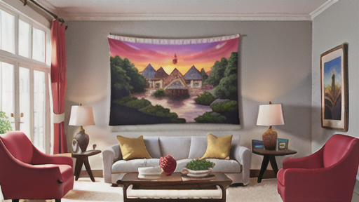 現代のインテリアにおけるゴブラン織の応用