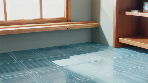 単層ビニル床タイルの特徴