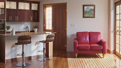 インテリアデザインにおける短手の役割