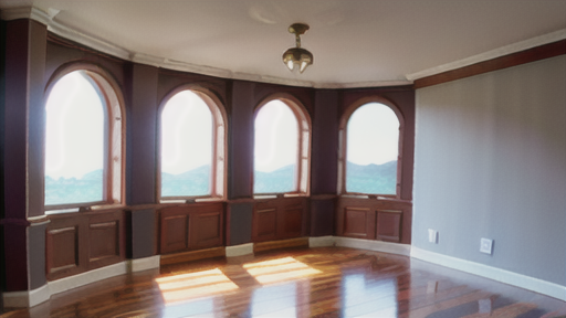 丸窓がもたらす光と影