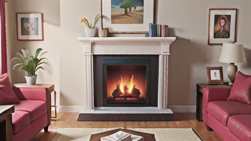 埋め込み型と据え置き型の暖炉