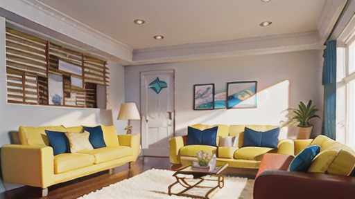 プラスターボードを使用したインテリアデザイン