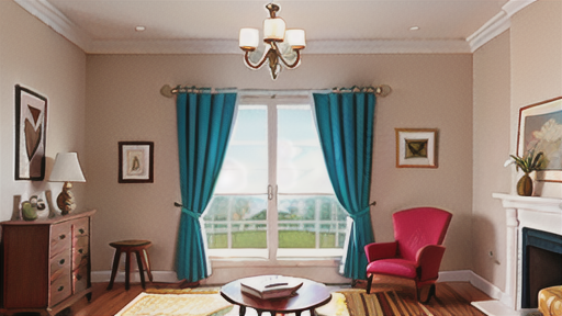 シアーカーテンのインテリア活用方法