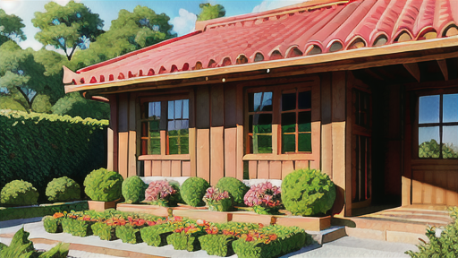 ベニマツが庭園で利用される方法