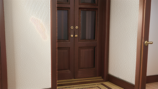 型板ガラスのプライバシー保護効果