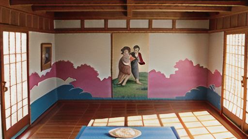 経師の技法：襖や壁に紙や布を張る工程