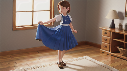 ひだの加工方法