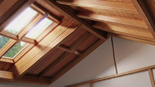 寄棟屋根における軒下換気