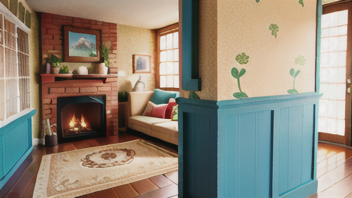 同調プリント壁紙の施工方法