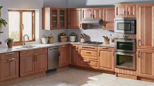 独立型キッチン向きの間取り