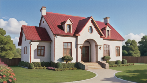 スタッコ仕上げに適した家