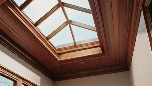 勾配天井の照明計画