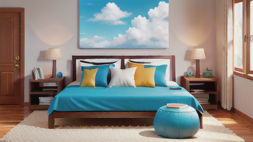 ステンシルを取り入れたインテリアの事例