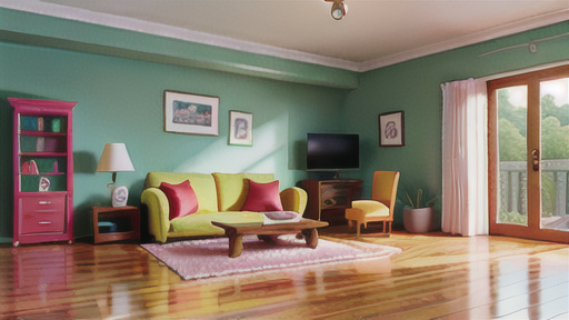 アナロガス配色による心理的効果