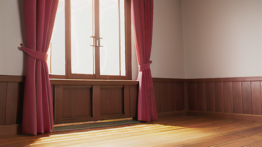 ストリングスカーテンの取り付け方