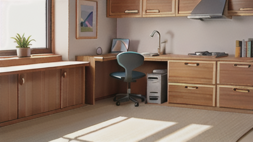 成形合板を用いた革新的な家具