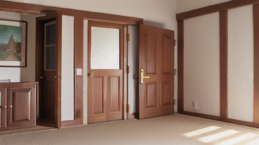 インテリアにおける入隅