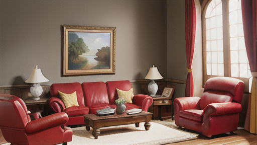 アンティークを活かしたインテリア