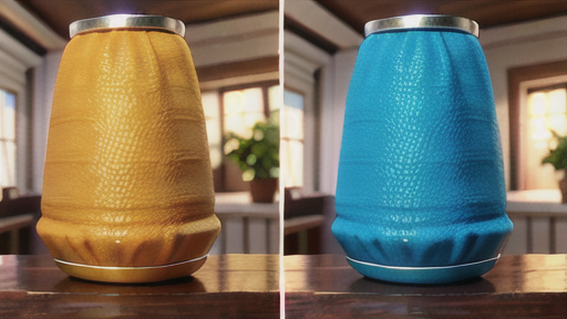 撚糸の風合いの違い