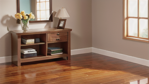 イエローポプラを使用した床材