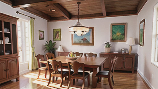 スワッグを使った空間づくり