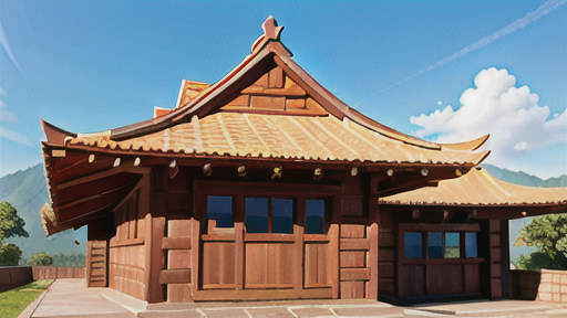 数寄屋造りと腰葺き屋根