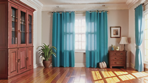 鳩目カーテンに合うお部屋のタイプ