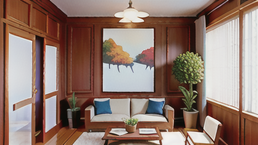 インテリアアクセサリーを使ったコーディネート