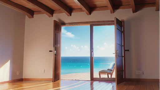 簾障子戸：風通しの良い夏用障子