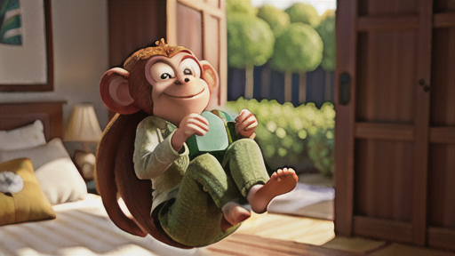 モンキーポッドの就眠運動