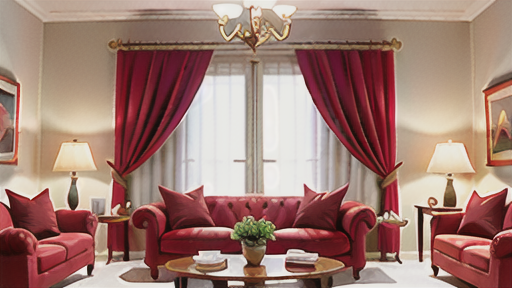 タブスタイルカーテンの取り付け方法