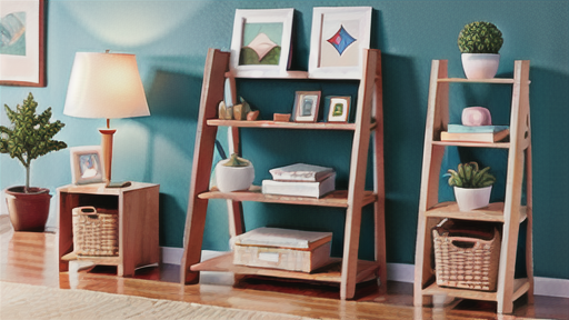 ラダーラックを使った収納術