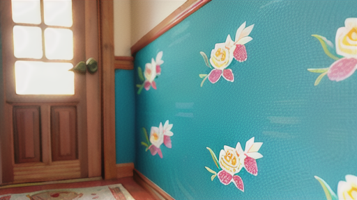 壁紙の柄合わせ