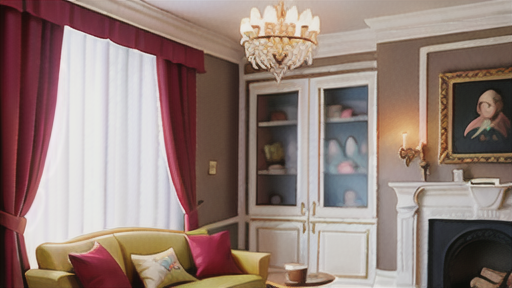 インテリアにおけるオーガンジーの魅力