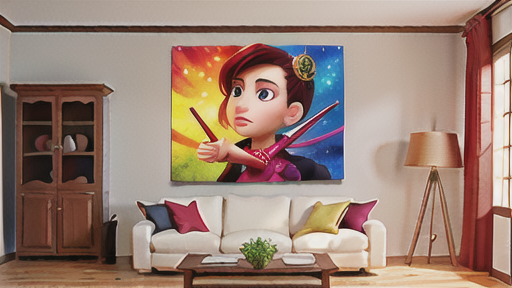 壁掛けでアートや趣味を表現する