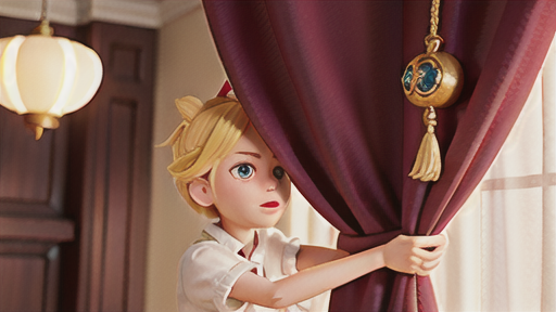 房掛けを取り付けてカーテンをドレスアップ