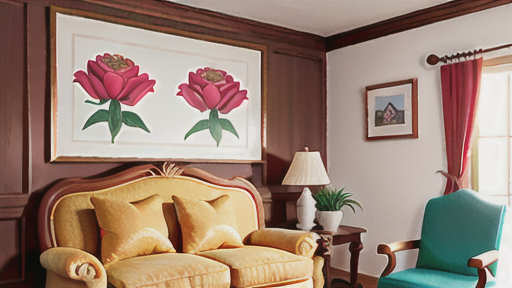 紡績糸のインテリアへの応用