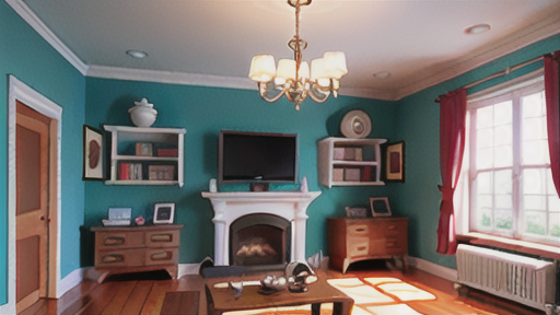 防炎加工された素材の例