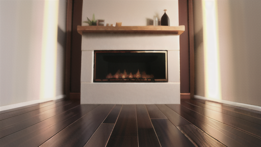 ビニル床シートのリバース施工