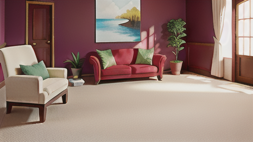 カーペットの敷き方