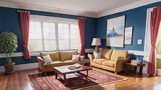 重ね敷きを取り入れたインテリア