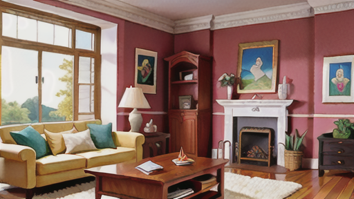 出窓を活用したインテリアコーディネート