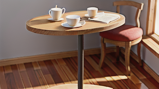 カフェテーブルの種類