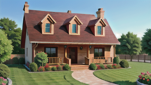 植栽を上手に活用した家のエクステリア