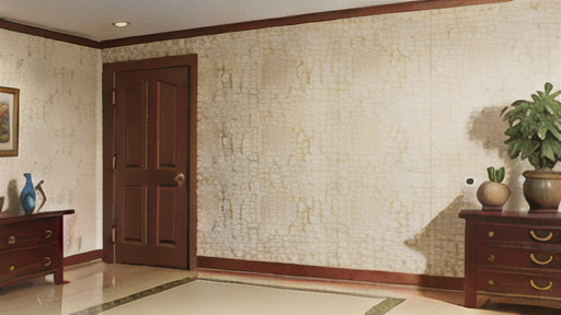 織物壁紙の素材