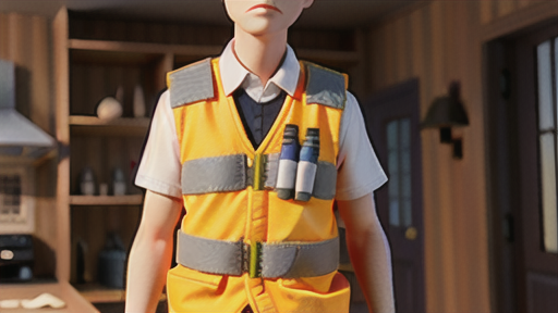 暗闇の中で輝る！安全ベストの素材と機能