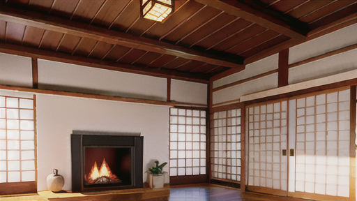 目透かし天井で和モダンな空間を演出する