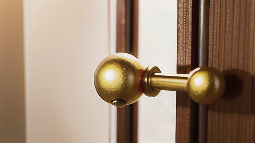 レバータイプのノブ